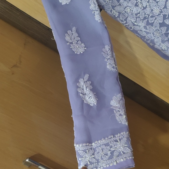 ❌❌sold❌❌Lavender chikankari - Picture 5 of 6